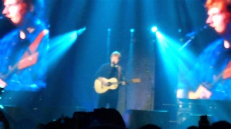 Ed Sheeran Birmingham 18 10 14 Tenerife Sea YouTube