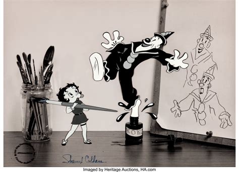 "Out of the Inkwell" Betty Boop and Koko the Clown Limited Edition ...