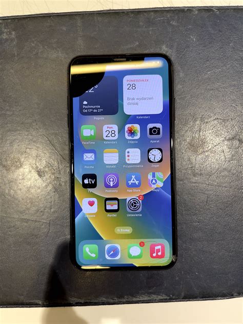 Iphone Xs Max Gb Uszkodzony Ekran Toru Olx Pl