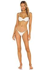 Frankies Bikinis Maggie Bikini Top In White REVOLVE