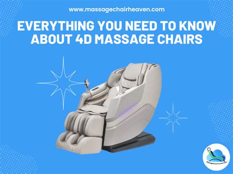 Everything You Need To Know About 4d Massage Chairs Massage Chair Heaven