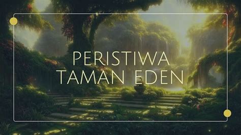 Peristiwa Taman Eden Nehemia Pasaribu Gpipondokdaud Rumah Doa