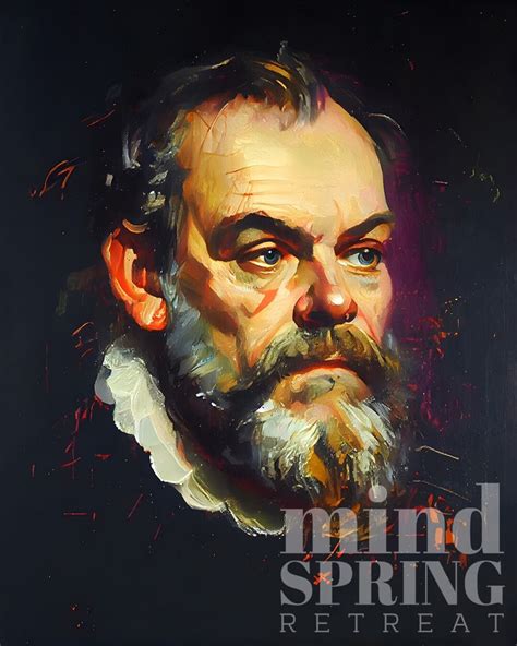 Galileo Galilei Oil Painting Art Print Portrait POSTER - Etsy