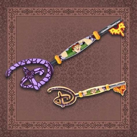 The Hunchback Of Notre Dame Collectible Key And Key Pin Available Now