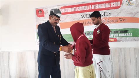 Honorary Lieutenant Yogendra Singh Yadav, Param Vir Chakra Recipient, Inspires BGIS Students at ...