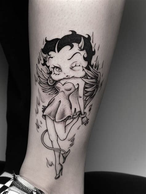 Betty Boop Tattoo Betty Boop Tattoos Body Tattoo Design Tattoos