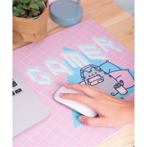 Pusheen Gamer Gaming Mouse Pad Kawaii Panda Making Life Cuter