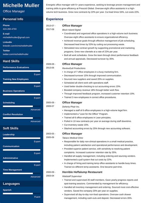 Free Professional Resume Examples for All Jobs