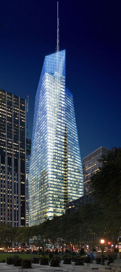 One Bryant Park Bank Of America Tower Cook Fox Architects Nyc New