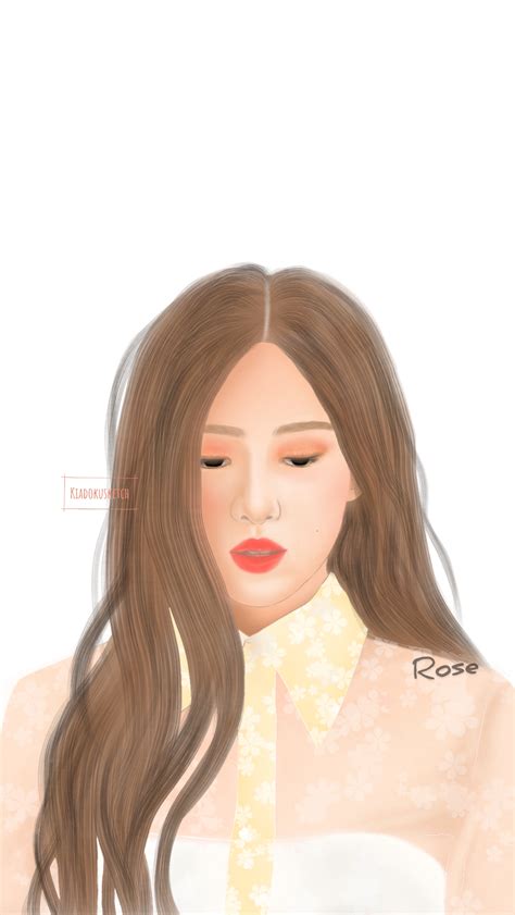 Rose Blackpink Fanart Kpop By Milchxtee On Deviantart