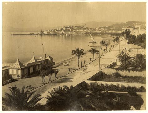 France Cannes Boulevard De La Croisette By Photographie Originale