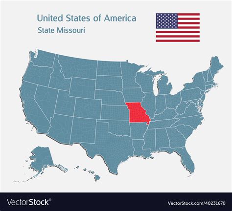 Where Is Missouri On The Map Of Usa Fawnia Susanetta