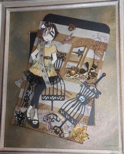 Mixed Media Seamstress Llcwrose Another Simple Pleasure S Scrapbook