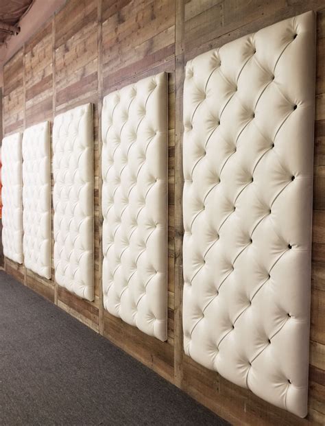 Custom Deep Diamond Button Tufted Upholstered Wall Panels