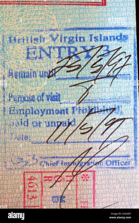 Visa Stamp Uk High Resolution Stock Photography and Images - Alamy