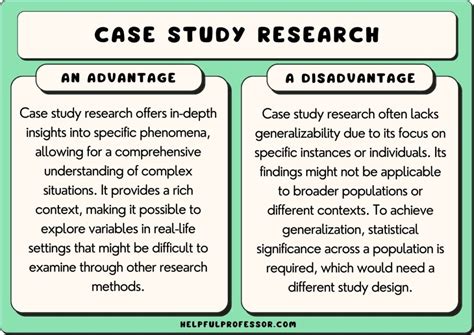 Case Study Design Advantages