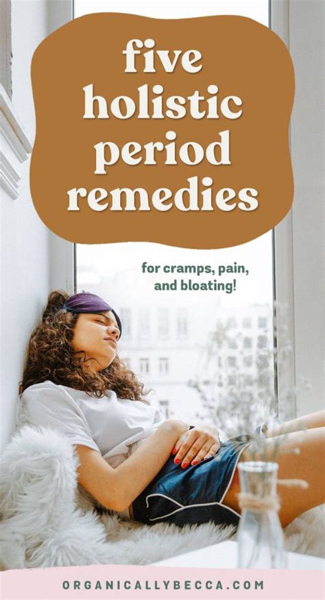 5 Holistic Remedies for Period Symptoms • Organically Becca