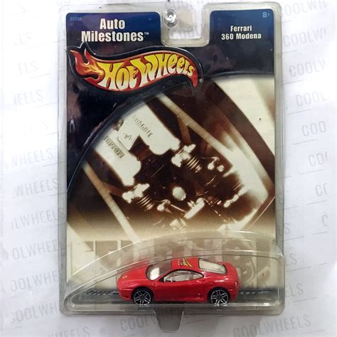 Hot Wheels Auto Milestones Ferrari Modena Shopee Malaysia