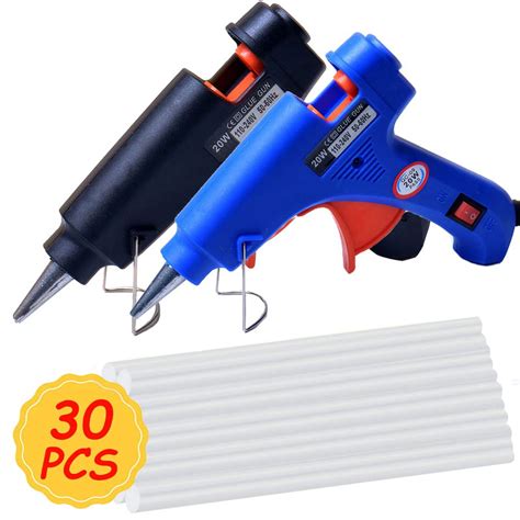 Hot Melt Glue Gun With Pcs Glue Stick Mm Mini Gun Thermo Electric