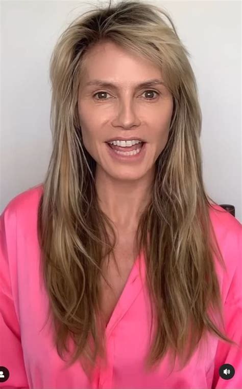 Heidi Klum Zeigt Sich Ungeschminkt Dann Folgt Der Krasse Kontrast