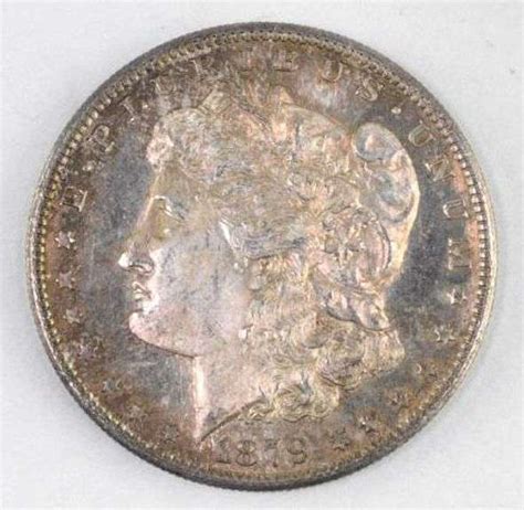 1879 S Morgan Silver Dollar Matthew Bullock Auctioneers