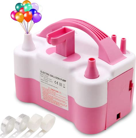 Buy Electric Air Balloon Pump And Balloon Tying Tool In One Dual Nozzle