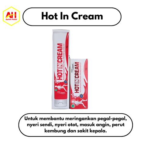 Hot In Cream Tube Lazada Indonesia