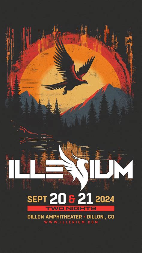 Illenium Dillon Amphitheater Dillon CO Sober AF Entertainment