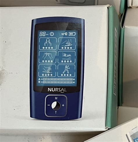 Nursal Modes Tens Unit Muscle Stimulator With Continuous Stimulation