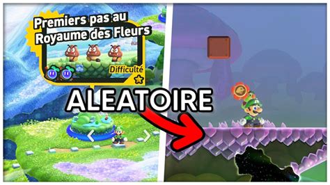 Mario Bros Wonder Mais Tout Est Al Atoire Youtube