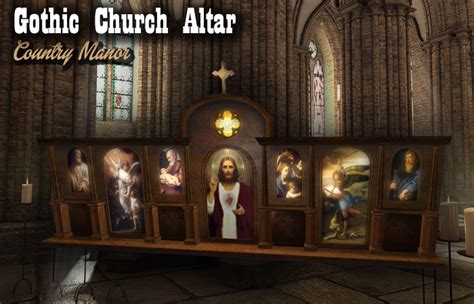 Gothic Church Altar | Kitely