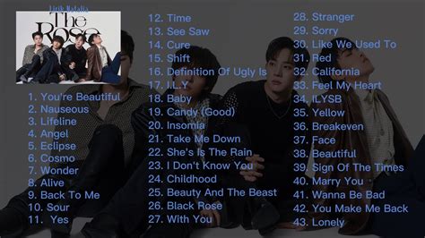 The Rose 더로즈 Playlist 2023 Youtube