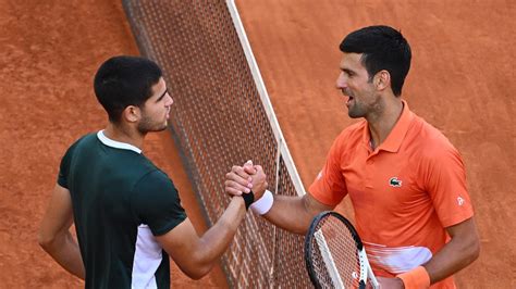 Masters Roma Novak Djokovic Carlos Alcaraz Es Actualmente El