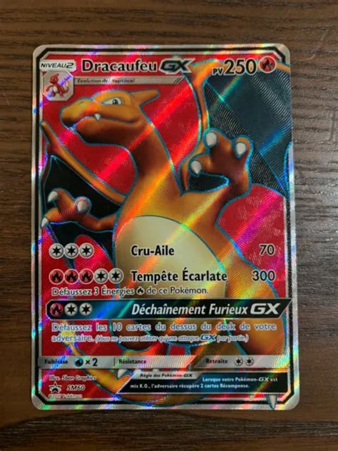 Carte Pok Mon Dracaufeu Gx Sm Promo Soleil Lune Fran Aise Eur