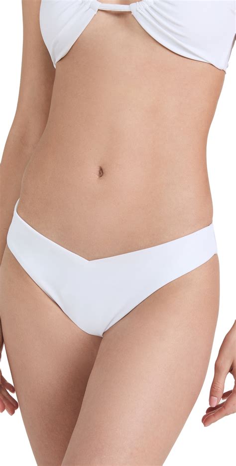 Buy Onia Chiara Bikini Bottoms White At 50 Off Editorialist