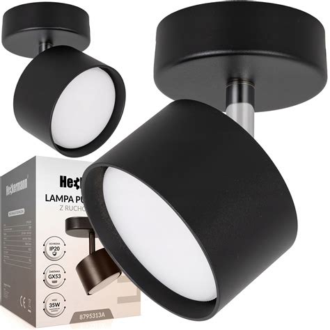 Lampa Sufitowa Spot Led Cienna Punktowa Gx Lampa Sufitowa Z Ruchom