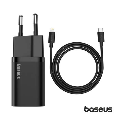 Tzccsup B Alimentador Usb C W Pd Super Si Cabo Lightning Baseus