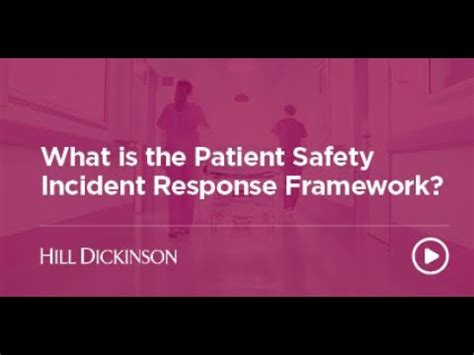 What Is The Patient Safety Incident Response Framework PSIRF Hill