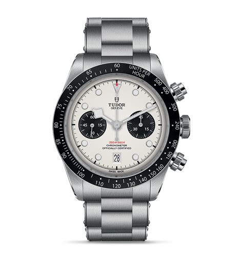 Stainless Steel Black Bay Chrono Watch Mm