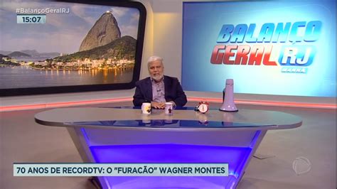 No Rio Apresentador Wagner Montes Tem Surpresa No Dia Do Anivers Rio