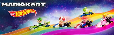 Mario Kart Hot Wheels Rainbow Road Cars At Victoria Ranford Blog