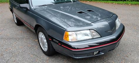 No Reserve 26k Mile 1988 Ford Thunderbird Turbo Coupe 5 Speed For Sale