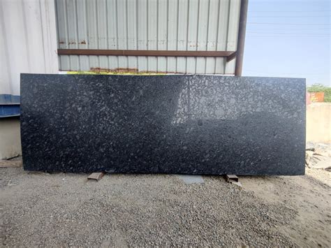 Black Polished Majestic Lapotra Granite Slab For Flooring Thickness