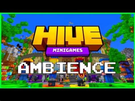 Minecraft Hive Minigames Ambience 30 Minutes YouTube