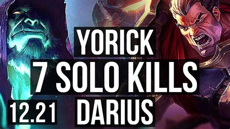 Yorick Vs Darius Top Solo Kills Legendary Kr Diamond