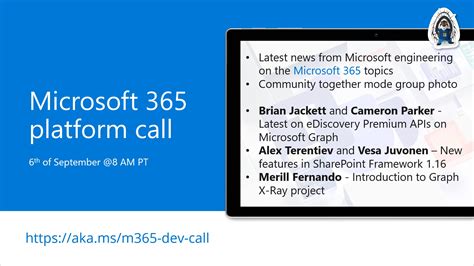 Power Platform And M365 Dev Community Call September 1st 2022