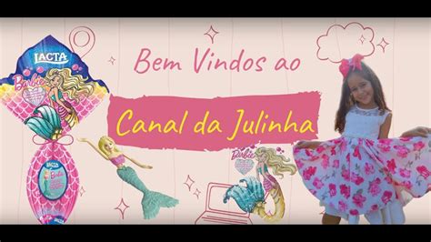 OVO DE PÁSCOA BARBIE 2021 SEREIA CANAL DA JULINHA YouTube