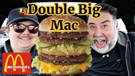 Mcdonalds Double Big Mac 2024 Youtube