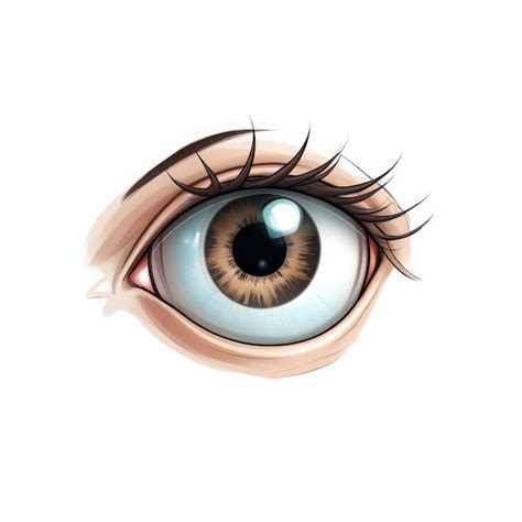 Premium AI Image | Smart Contact Lens Sprite In Comic Style