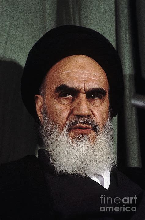 Ayatollah Khomeini Photograph By Bettmann Pixels